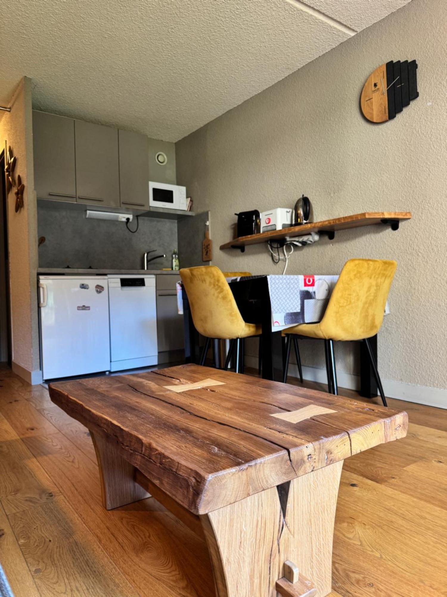 Superbe Studio De Montagne, Au Pied Des Pistes De Ski, Classe 3 Etoiles La Morte ภายนอก รูปภาพ